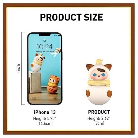 Pop Mart Pucky Roly-Poly Kitty Series Figurine - Windup - Picture 6 of 16